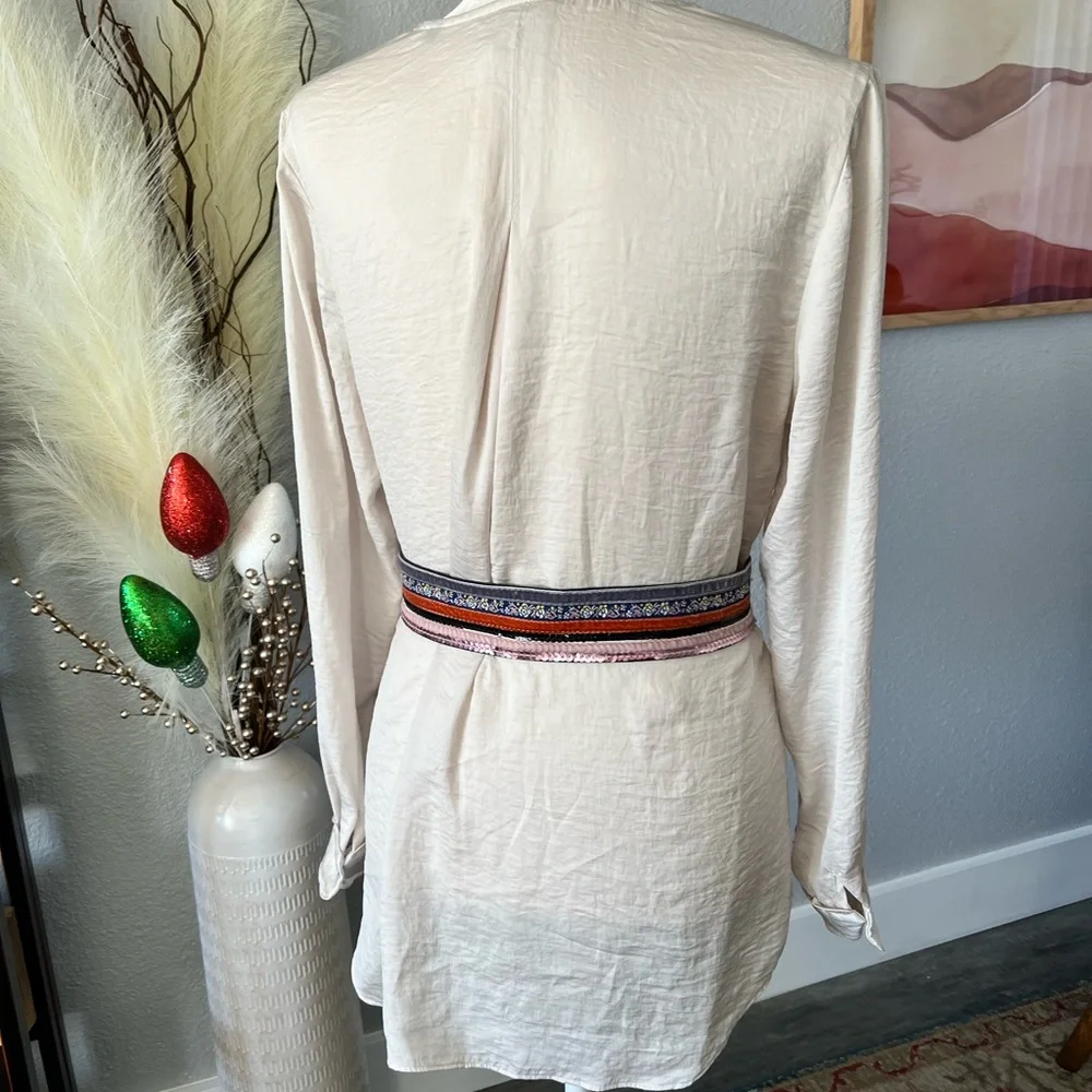 Boho Multi Fabric Belt